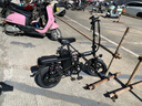 普莱德新国标折叠电动自行车 超长续航电动车 铝合金代驾车 锂电池助力男女通用成人电瓶车 代步电单车 旗舰-12减震-进囗级40A-纯电续航约120km 实拍图