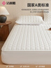 洁丽雅（Grace）A类全棉床笠单件 纯棉床套罩床垫保护套全包床笠 奶白180*200cm 实拍图