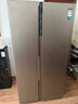 海信556L对开门冰箱大容量一级能效风冷无霜抗菌超薄变频电冰箱银色BCD-556WFK1DPUJ国家补贴 实拍图