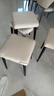 顾家家居（KUKA）叠叠凳餐凳小户型餐椅可折叠椅子凳子PT7171YD 堆堆凳-灰*2 实拍图
