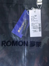 罗蒙（ROMON）休闲裤男秋冬季加绒保暖中青年宽松通勤商务长西裤子厚 黑34 实拍图