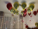 青苇 婚房装饰气球地飘2套装情人节求婚表白结婚路引立柱用品婚礼布置 实拍图