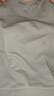 鸿星尔克卫衣男秋冬季新款加绒保暖休闲跑步运动服上衣套头衫长袖卫衣男装 【2013】云灰色-立型科技 3XL 实拍图