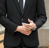 罗蒙西服套装男商务职业正装男士修身新郎礼服伴郎礼服结婚礼服男装 实拍图