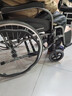 鱼跃(yuwell)手动轮椅车H065C老人医用折叠轮椅铝合金加强承重加座宽 实拍图