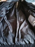 罗蒙（ROMON）羽绒服男款翻领毛领冬季加厚保暖爸爸冬装中老年人冬天鸭绒外套男 黑色 L 实拍图