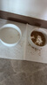 华元宠具（hoopet）猫碗陶瓷双碗狗狗饭盆猫咪食盆喂食器猫粮盆喝水碗防打翻宠物用品 实拍图