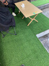 清雅仿真草坪地毯假草皮铺垫塑料户外人造球场人工围挡幼儿园绿色地垫 3厘米全新升级11针加密优质B级款 (1米宽1米长)1平方（最长25m需要多长拍几件） 实拍图