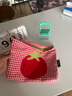 范爷家可爱番茄化妆包便携式大容量学生宿舍证件收纳包出差旅行洗漱袋 实拍图