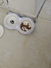 licheers猫碗陶瓷猫粮双碗斜口不黑下巴宠物幼猫咪吃饭食盆喝水喂食一体 实拍图