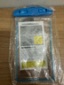 手机防水保护套可触屏游泳自封防水袋海边潜水拍照漂流透明防水手机 蓝色+挂绳 6.9英寸以下通用 实拍图