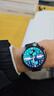 HUAWEI WATCH 5 42mm基础款深锖色不锈钢表壳幻月黑氟橡胶表带首创X-TAP智感窗eSIM通信手表华为智能手表 实拍图