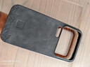 世咏适用小米17pro手机壳 小米17pro保护套全包超薄防摔轻奢羊巴皮简约国风小羊皮男女款 黑色 实拍图