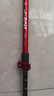 京东京造 峰境7系铝合金登山杖 三节外锁户外爬山徒步伸缩拐杖手杖红色 实拍图