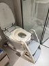 世纪宝贝（babyhood）儿童马桶辅助器 加大便圈阶梯座便器家用宝宝梯子 稳固防滑软垫款 实拍图
