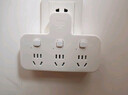 公牛（BULL）转换插头/品字形一转三插座/无线转换插座/电源转换器 适用卧室、厨房 3位分控开关插座  实拍图