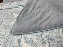 恒源祥高克重双面牛奶绒四件套1.5/1.8米床单被套加厚秋冬套件-蓝 实拍图