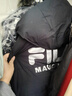 FILA 斐乐官方情侣羽绒服2025年冬时尚休闲连帽上衣男女同款保暖外套 实拍图