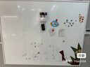齐富90*150cm白板写字板可移动办公双面小黑板家用教学可擦写儿童画板立式带支架记事板会议培训看板 实拍图