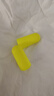 霍尼韦尔（Honeywell）隔音睡眠耳塞  便携装工作学习睡觉防噪音防呼噜声降噪荧黄8副/包 实拍图