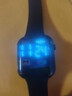 其他品牌高颜值LED手表时尚方形学生科技感超强夜光数字个性运动 黑色 实拍图