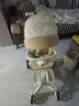 smartstroller遛娃神器婴儿推车可坐可躺轻便折叠双向高景观0-6岁用宝宝溜娃车 香槟白(铝合金车架+3D舒适透气) 实拍图