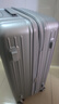 爱华仕行李箱男拉杆箱女大容量旅行箱24英寸万向轮可扩展箱6182磨砂灰色 实拍图