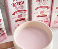 宾格瑞草莓牛奶 韩国原装进口牛奶 饮料儿童学生早餐奶200ml*6 实拍图
