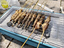 鲜京采内蒙古孜然羊肉串净重2斤 （50串）露营户外烧烤 京东自有品牌 实拍图