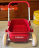 kidpop宝宝学步车可调速婴儿多功能手推车防侧翻助步车周岁礼物 活力红 实拍图
