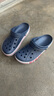 卡骆驰（CROCS）洞洞鞋贝雅卡骆班轻便耐磨一脚蹬休闲鞋|205089 深蓝/辣椒红-4CC 44 (280mm) 实拍图