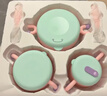 babycare儿童餐具辅食碗保温碗宝宝吃饭工具新生婴儿礼盒送礼5件套粉PPSU 实拍图