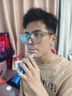 SCHNEIDER法国品牌剃须刀电动刮胡刀智能全身水洗充电式胡须刀旅行便携男士生日实用七夕情人节礼物送男友 【渐变蓝】磁吸刀头/2档变速/刀头套装礼盒装 实拍图