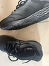 安踏男鞋跑步鞋男2025冬季皮面防水黑色加绒保暖运动鞋鞋子休闲鞋男款 【人气款皮面保暖防泼水】黑 42 (美码8.5) 实拍图