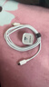 ANKER安克套装20W苹果充电器白+C-C快充数据线1.8米白 实拍图