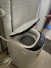 小鸭牌小黄鸭系列婴儿洗衣机烘干一体迷你高温煮洗全自动洗衣机宝宝儿童专用小型儿童带烘干 4.5KG白【蓝光洁净升级+10大程序】10年保修 【全自动洗脱一体】 实拍图