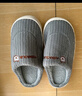 俞兆林（YUZHAOLIN）棉拖鞋男女冬季居家保暖棉拖鞋 YG307 实拍图