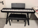 雅马哈（YAMAHA）电钢琴P225B/WH儿童成人初学88键重锤智能蓝牙便携式钢琴P125升级 新品P225B主机+单踏+稳固U架+官方标配 实拍图