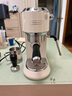德龙（Delonghi）【政府补贴】咖啡机 半自动咖啡机 小型家用意式浓缩15Bar泵压式 手动打奶泡EC885.CR EX:4 奶油色 实拍图