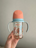 贝亲（Pigeon）PPSU双把手防胀气奶瓶240ml 丛林小兔 M号奶嘴 3月+ AA218 实拍图