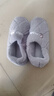 俞兆林棉拖鞋男女居家用室内简约保暖毛绒包跟防滑棉鞋 YI004 实拍图