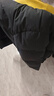 京东京造羽绒服男鸭绒加厚防寒工装面包服短款冬季外套衣服 黑色 L 实拍图