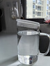 雅集豪饮杯玻璃杯办公室 耐热大容量水杯 男士带盖泡茶杯子850ml 实拍图