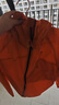 迪卡侬（DECATHLON）硬壳冲锋衣男女春秋登山防风防水单层夹克风衣运动外套MH500 2024 破晓橙-男女同款-轻量版2025年新 （女士选小一码） XL 实拍图