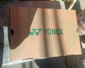 YONEX尤尼克斯羽毛球鞋yy入门级训练减震动力垫男女SHB101CR 白/蓝42码 实拍图