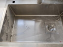 悍高（HIGOLD） 水槽大单槽厨房加厚304不锈钢家用压纹台下盆功能洗碗槽洗菜水池 【满配套餐】68×46抽拉龙头 实拍图