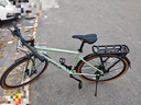邦德·富士达公路自行车铝架禧玛诺7速男女式成人城市休闲越野跑车铅笔灰 实拍图