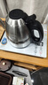 金灶（KAMJOVE）全自动上水电热水壶 智能手柄上水烧水壶 保温泡茶茶具 恒温电茶炉 F7银色版 实拍图