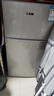 志高电冰箱双门家用节能冰箱出租屋冷藏冷冻环保迷你冰箱办公室公寓租房宿舍低噪电冰箱 S192银色一级能效【万人推荐】 实拍图