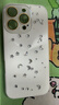 壳绘创适用于苹果16promax手机壳极光白月亮星星苹果16plus新款带镜头膜iPhone16pro高级感15pm防摔14 白极光【成品发出*升级强力胶贴*牢固】 iphone 16pro 实拍图
